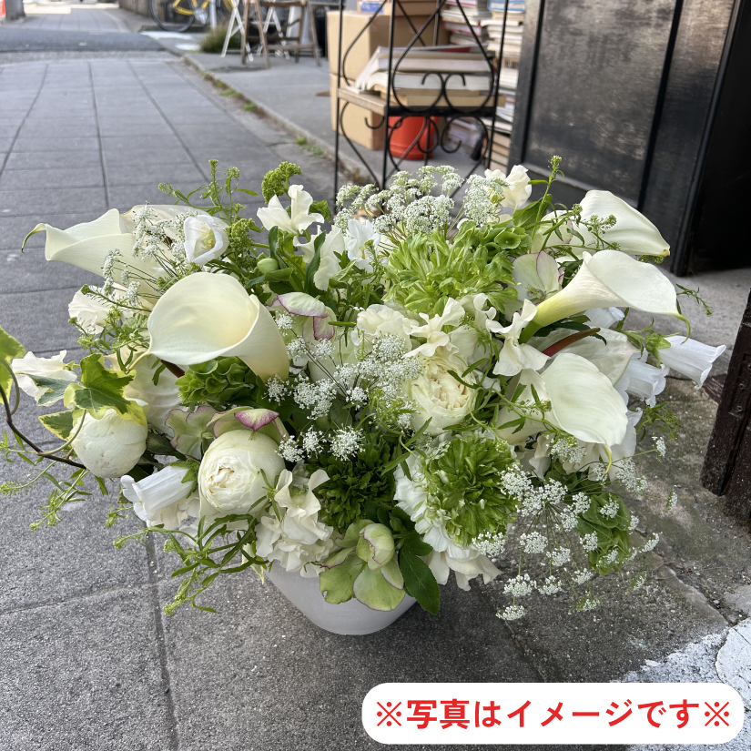 季節のアレンジメント～白系～