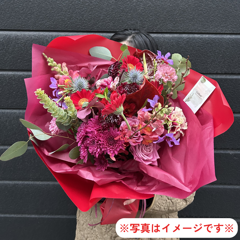 季節の花束～赤系～