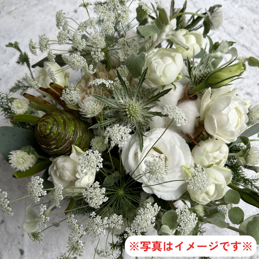 季節のアレンジメント～白系～
