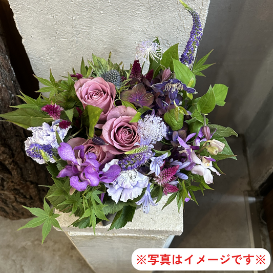 季節のアレンジメント～寒色系～