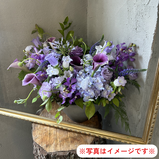 季節のアレンジメント～寒色系～