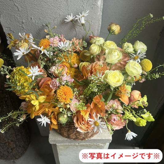 季節のアレンジメント～オレンジ系～